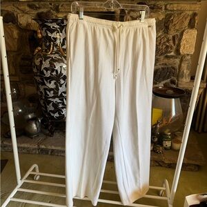 ST. JOHN SPORT by Marie Gray Terry Cloth Pants